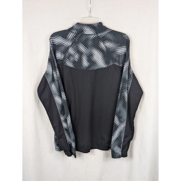 Athleta Half Zip Pullover Gym Jacket Black/Gray Women's Size 1X/XL - Picture 9 of 13